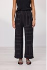 GEO PANT - black/ivor